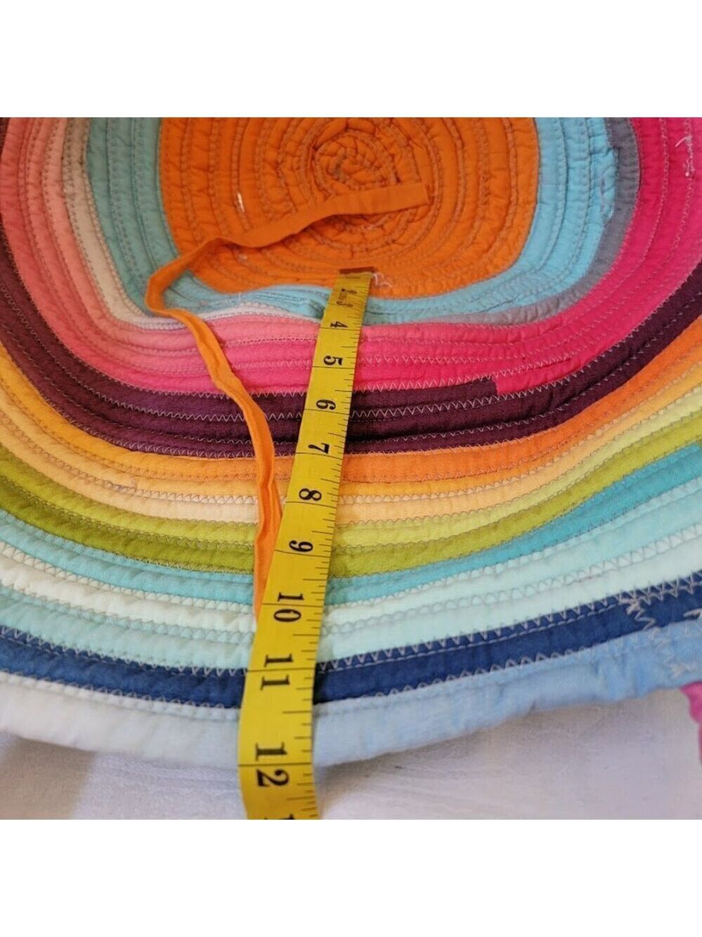 Summer Styled Fabric Jelly Roll Bag - Adorable Carry All - Picture 8 of 8